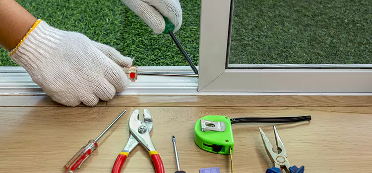 Sliding Door Track Replacement in Maplewood, MN