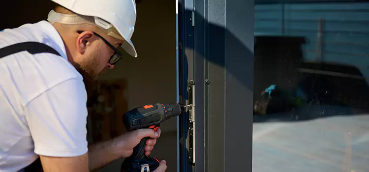 Aluminium Sliding Door Lock Fitting Maplewood